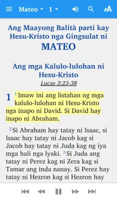 Romblomanon Bible android App screenshot 3